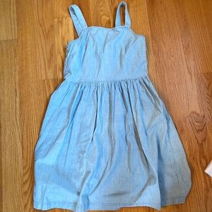 Jcrew light denim sundress
